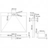 Душевой поддон WasserKRAFT Alme 15T07 прямоугольник 1200x900x40 мм
