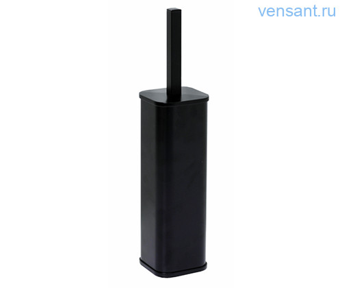 Щетка для унитаза напольная WasserKRAFT Elbe K-1117BLACK Черная