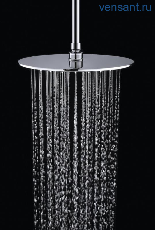Лейка душевая тропический душ Elghansa SHOWER HEAD MD-740 хром круглая