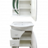 Зеркало шкаф в ванную Misty Каролина 60 R Правое Зеленое | Мисти П-Крл02060-285СвП