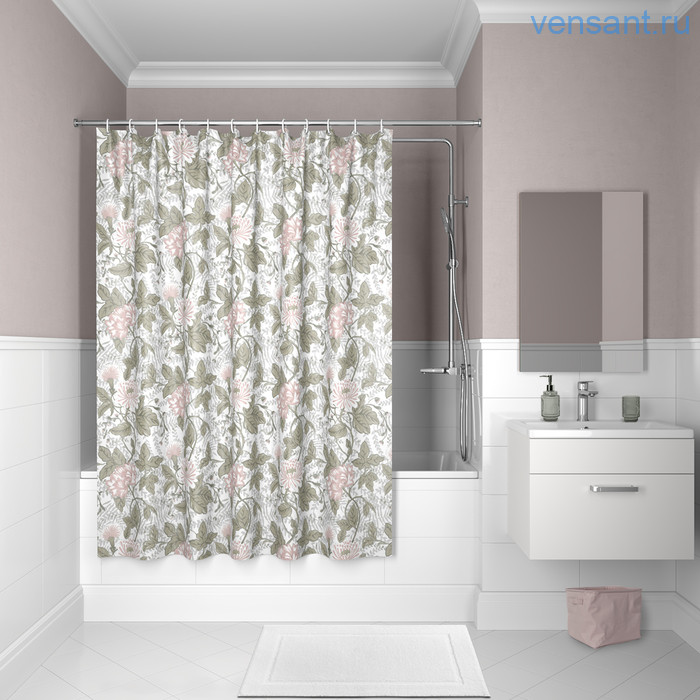 Шторка для ванной DECOR D05P218i11 180x200