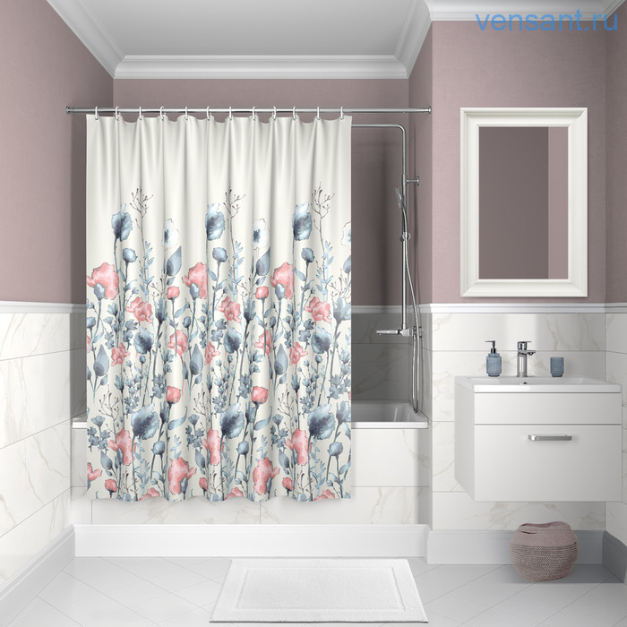Шторка для ванной DECOR D11P218i11 180x200