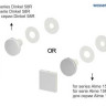 Душевая дверь WasserKRAFT Alme 15R05 раздвижная на роликах универсальная 1200x2000 мм