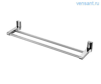 Штанга для полотенец двойная WasserKRAFT Leine К-5040 | ВассерКРАФТ