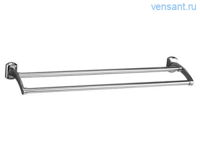 Штанга для полотенец двойная WasserKRAFT Oder K-3040 | ВассерКРАФТ