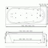 Акриловая ванна EXCELLENT Sekwana 150x70