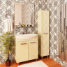 Тумба с раковиной для ванной Misty Джулия 65 Beidge стекло | Мисти Л-Джу01065-5310Пр