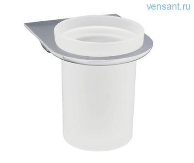 Стакан для зубных щеток стеклянный WasserKRAFT Kammel K-8328