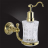 Дозатор для жидкого мыла Elghansa PRAKTIC Gold Accessories PRK-472-Gold стекло, золото