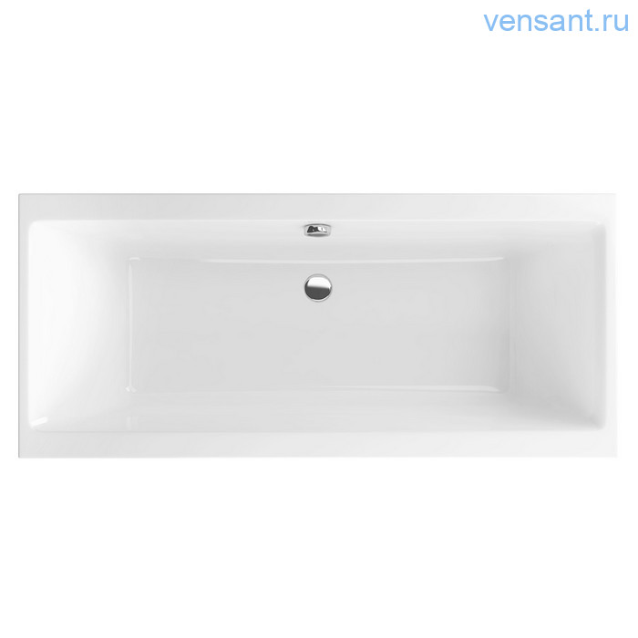 Акриловая ванна EXCELLENT Pryzmat SLIM 180x80